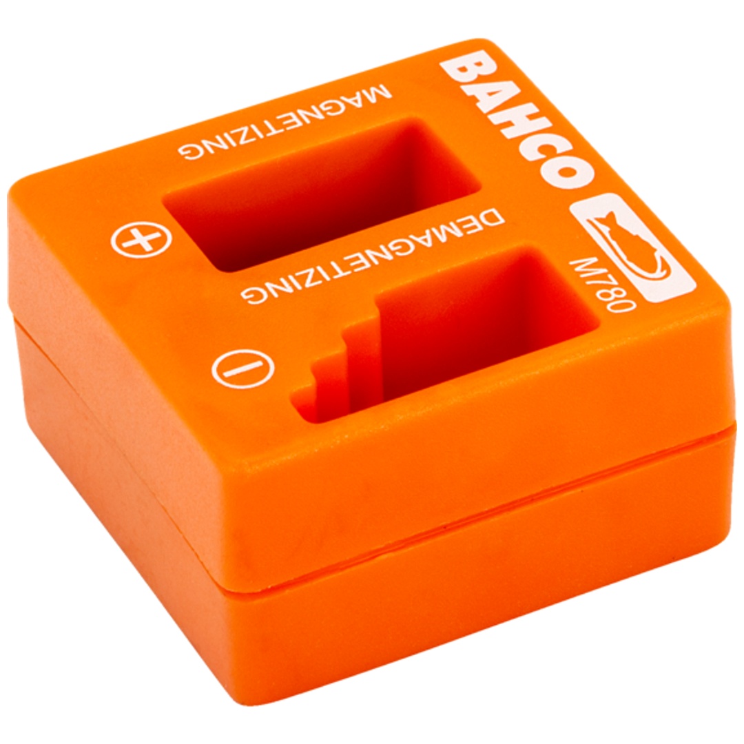 Bahco Orange Gerät Zum Magnetisieren Und Entmagnetisieren Von Schraubendreherklingen/Pinzetten, 50 X 52 X 29 Mm