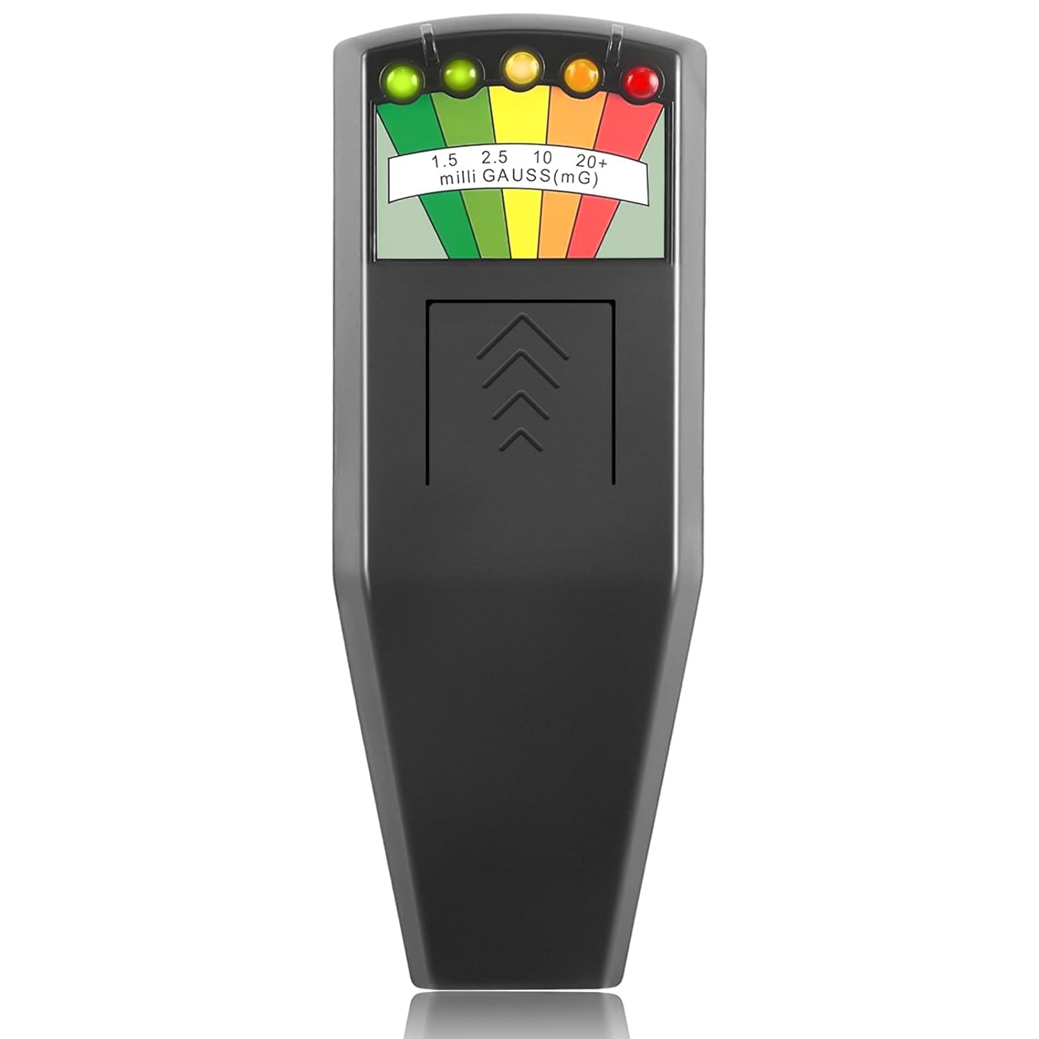 Misuratore Di Campi Elettromagnetici, Rilevatore Portatile Di Radiazioni Elettromagnetiche, Rilevatore A 5 Led Per La Caccia Ai Fantasmi, Monitor Di Campi Magnetici, Per Ufficio, Casa, Caccia Ai Fanta