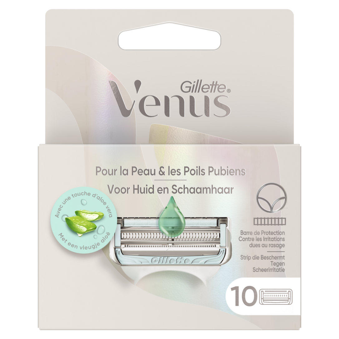 Gillette Venus Damenrasierer Für Den Intimbereich, 10 Ersatzklingen 8700216647595 - Image 3