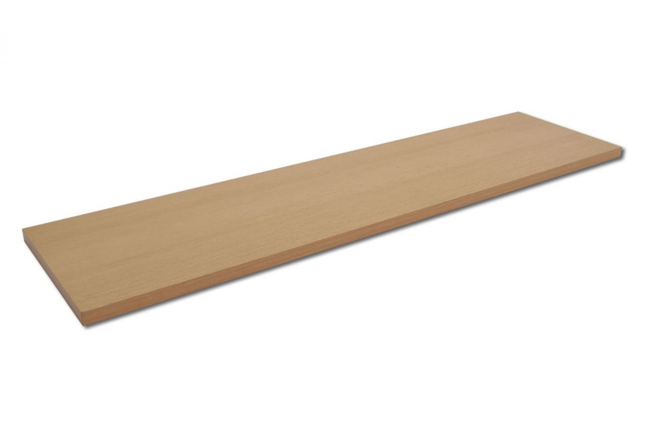 Weitere - Regalboden Buche 120 X 50 X 1,6 Cm Melaminbeschichtet Regalböden