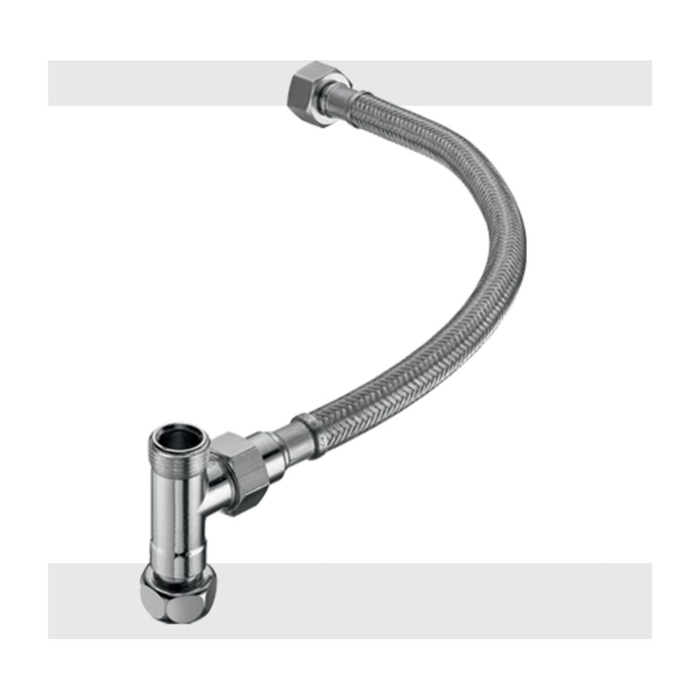 Schell Anschlussset F Eckvent. Thm, Flexibel, Verchromt