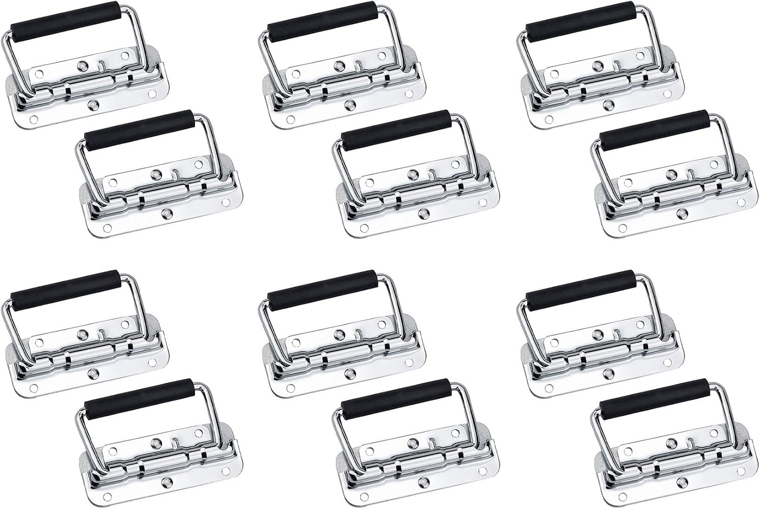 Coffret à outils en acier inoxydable 304, lot de 12 pièces, base 110 x 41 mm