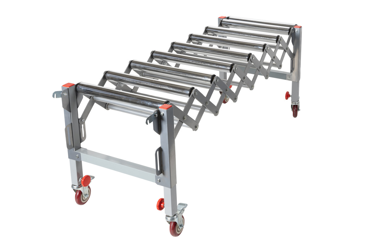 Holzmann Rollenbahn RB 9A 130 KG Nutzlast | 500-1400 mm ausziehbar - Image 3