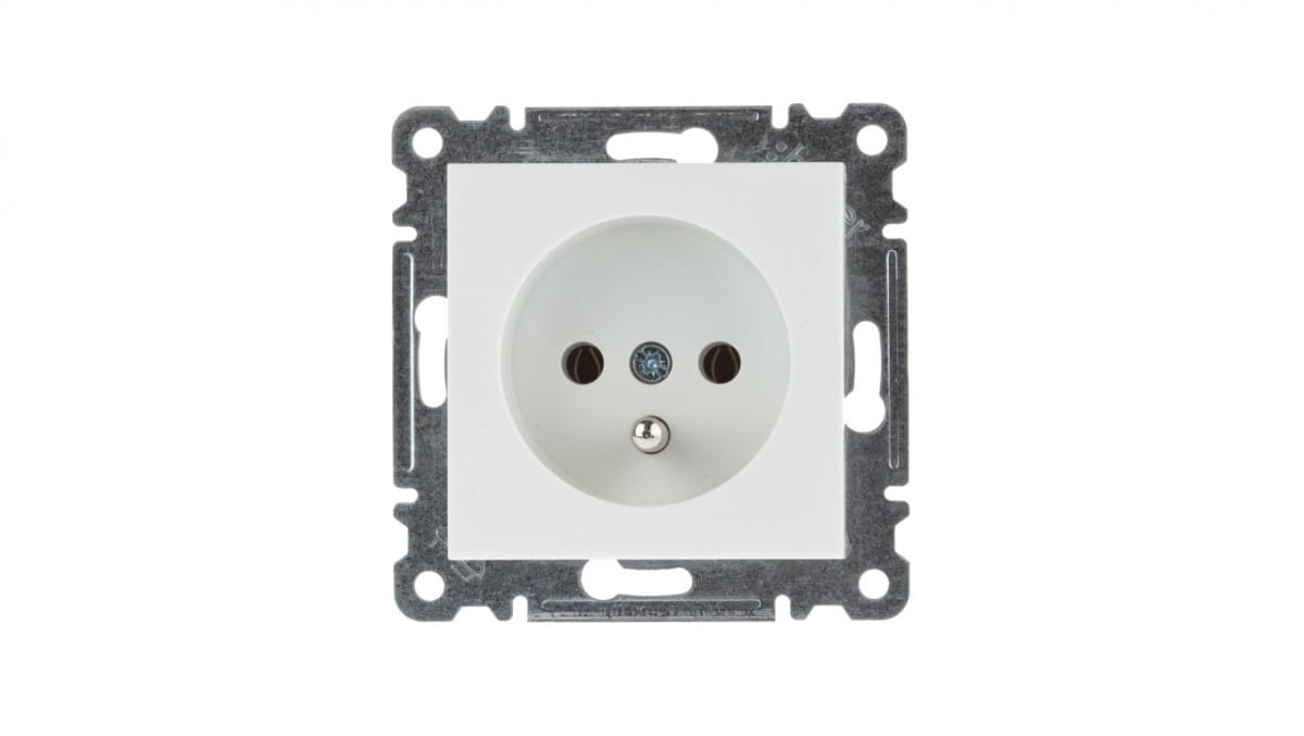 Lumina Einzelsteckdose mit/u 16A weiß WL1020 - Bild 6