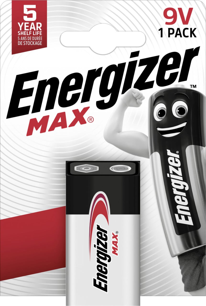 Energizer Max 6Lr61 9 V Block-Batterie Alkali-Mangan 9 V 1 St.