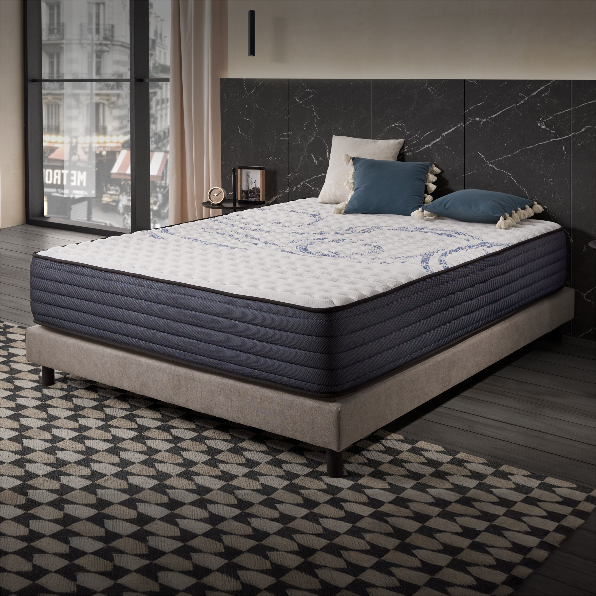 Naturalex - Matelas 140x190 Cm - Perfect Sleep - Matelas Ressorts