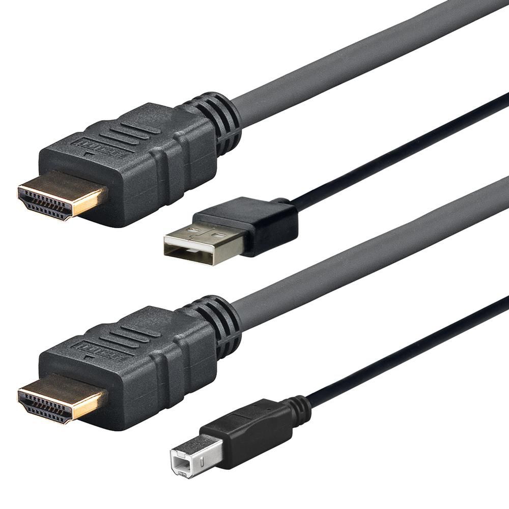 Vivolink PROHDMIUSBAB4 PRO HDMI WITH USB 2.0 A/B 4M ~E~ - Bild 3