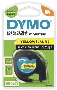 Textband Dymo LetraTag, Kunststoff, schwarz/gelb - Image 14