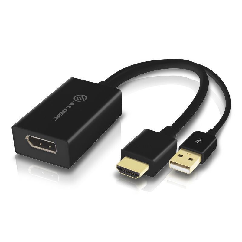 Alogic Hdmi Male To Displayport Female Adapter Größe 4 Schwarz - Image 4