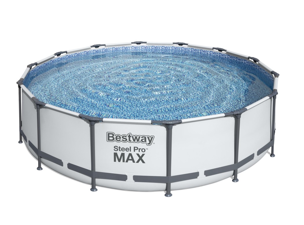 Bestway Piscina PVC 427x107cm Cart Gr Steel Pro Max Circ 569