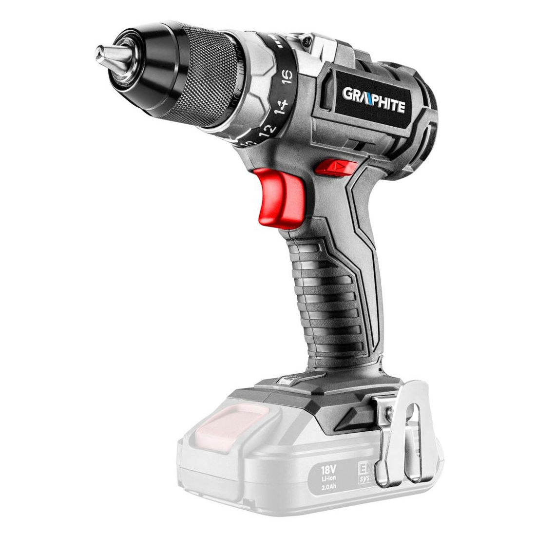 Graphite Akku-Bohrschrauber Energy+, 18V, Li-Ion, Ohne Akku