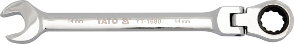 Yato 17-Mm-Ratschen-Maulschlüssel