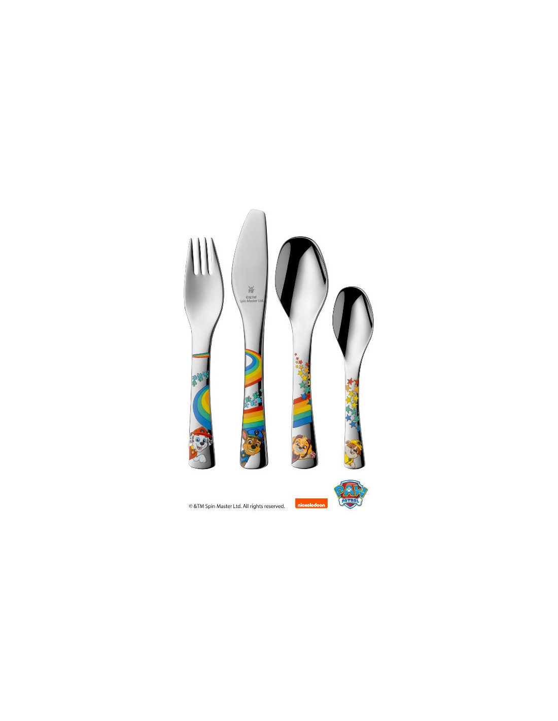 WMF 12.8808.6040 set di posate 4 pz Multicolore, Acciaio inox
