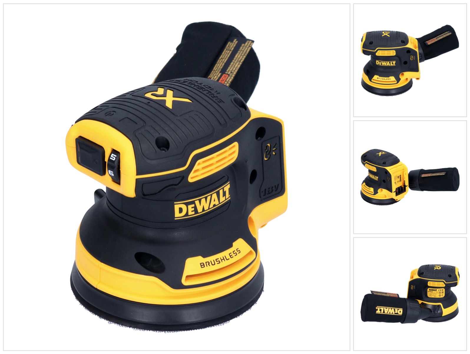 Dewalt Dcw210n-Xj 18V Xr Bürstenloser 125Mm Exzenterschleifer - Bild 6