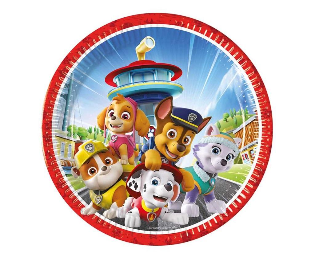 Oem Paw Patrol Pappteller 23 Cm, 8 Stück. 5201184955970