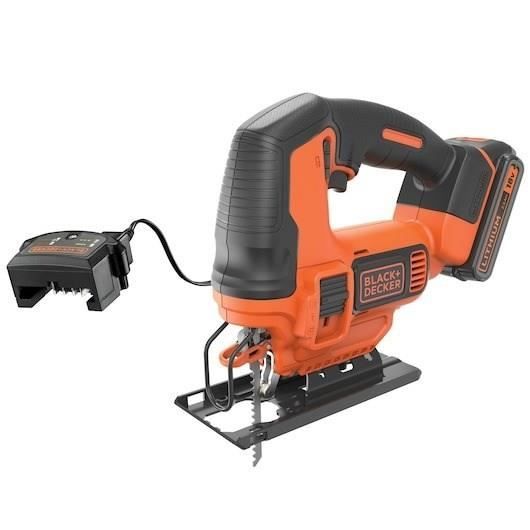 Black & Decker Orange/Schwarz Stichsäge, Black+Decker Bdcjs18e1-Qw - Image 3