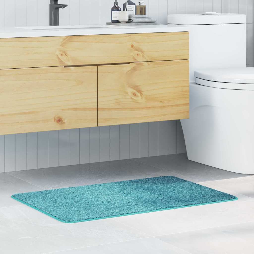 Bath Mat Turquoise 60 X 90 Cm Polypropylene Vidaxl