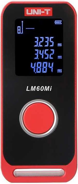 Unit Elektronisches Messgerät Uni-t Lm60mi Reichweite 60 M Genauigkeit 2 Mm