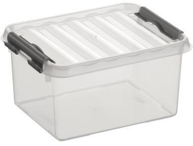 Sunware Q-line Aufbewahrungsbox 2L transparent rechteckig - Bild 3