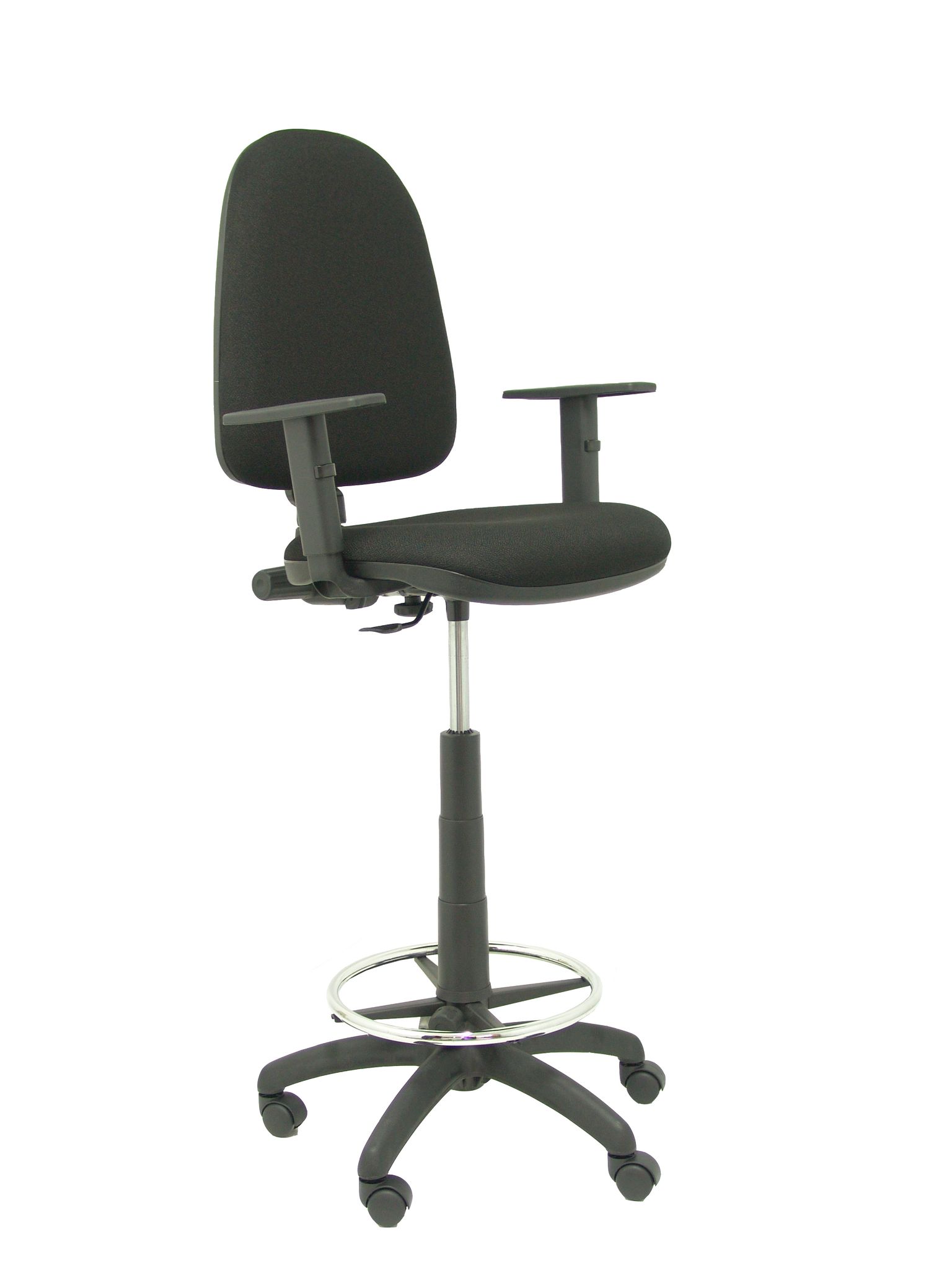 Piqueras-Y-Crespo Hocker Ergonomisch Piqueras Und Crespo T04 Fußablage Verchromt Höhenverstellbar - Image 2