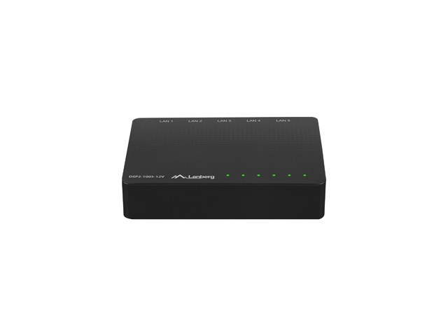 LANBERG DSP2-1005-12V Ethernet Switch - Bild 8