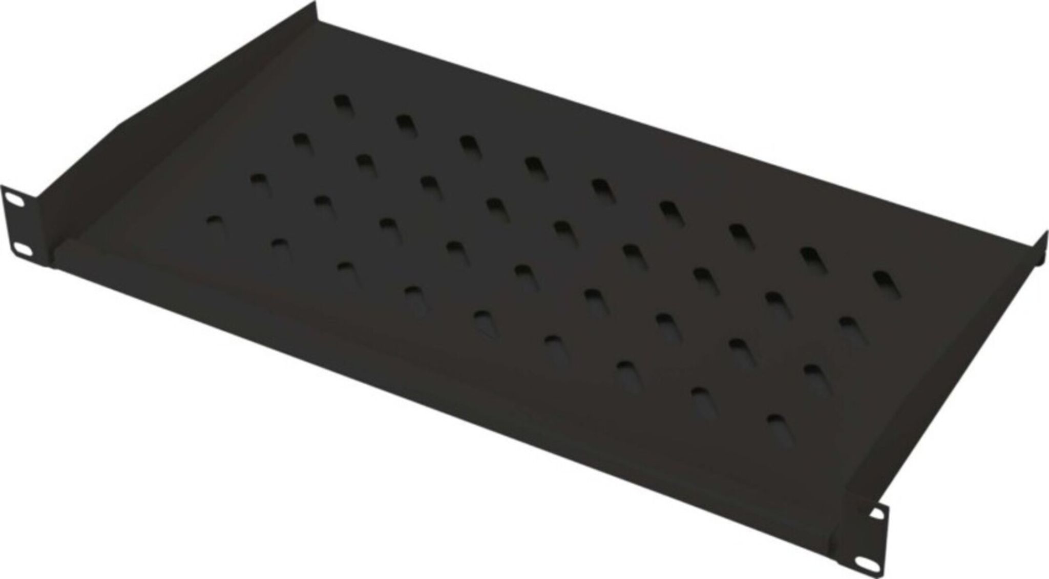 Digitus DN-19_TRAY-1-SW 762989 1U fixed shelf for racks from  400 mm depth 4 ~E~ - Image 9