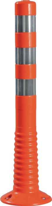 Temka Orange Flexipfosten 750 Mm, Ø 80 Mm,