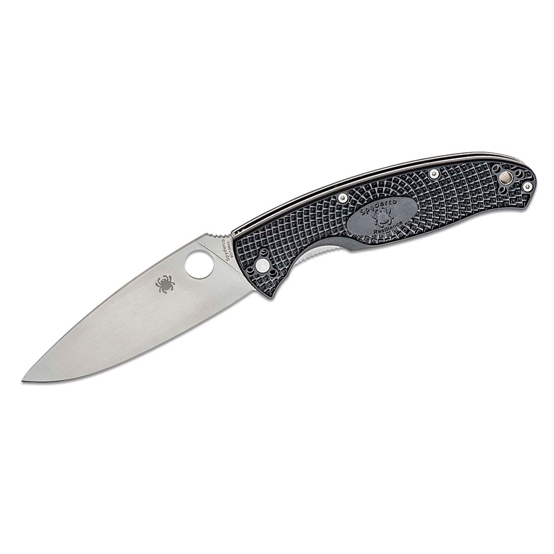 Klappmesser Spyderco Resilience Leicht Schwarzer Nylongriff