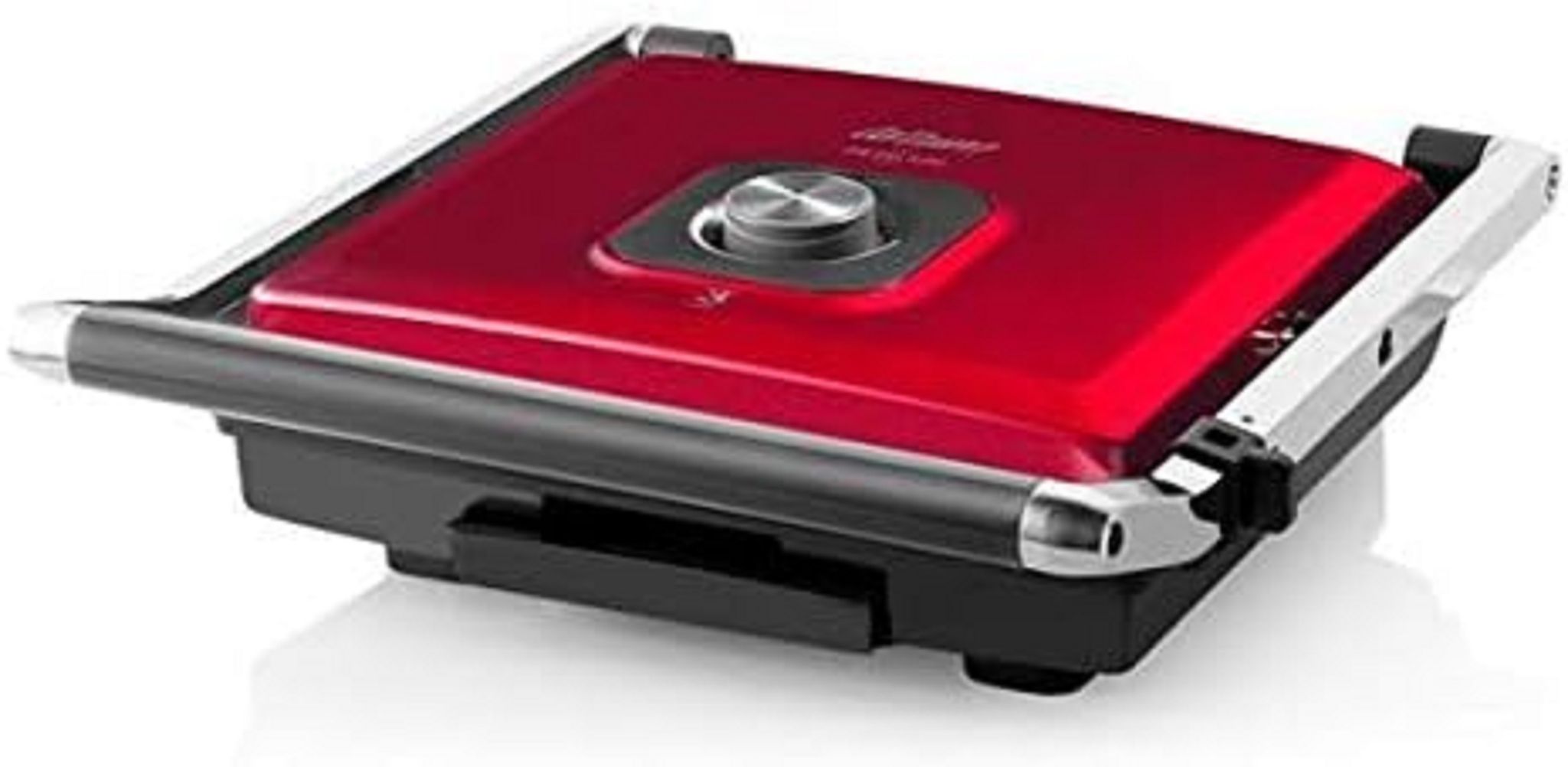 Arzum Rot - Ar2022 Metallgrill- Und Toaster, Paninipresse Und Sandwichmaker, Antihaftplatten Aus Aluminiumdruckguss