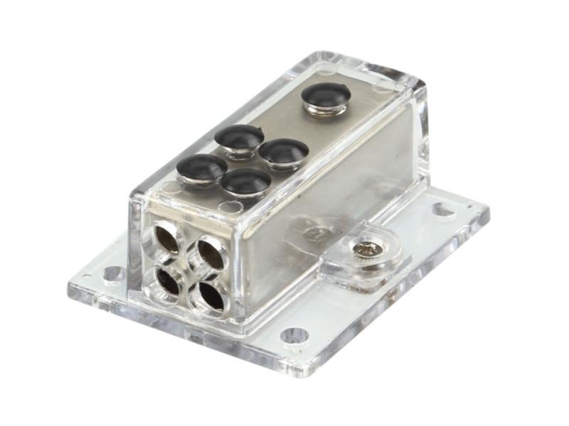 Adnauto Acv-stromverteiler 1 X 20 Mm² / 4 X 10 Mm² Silber