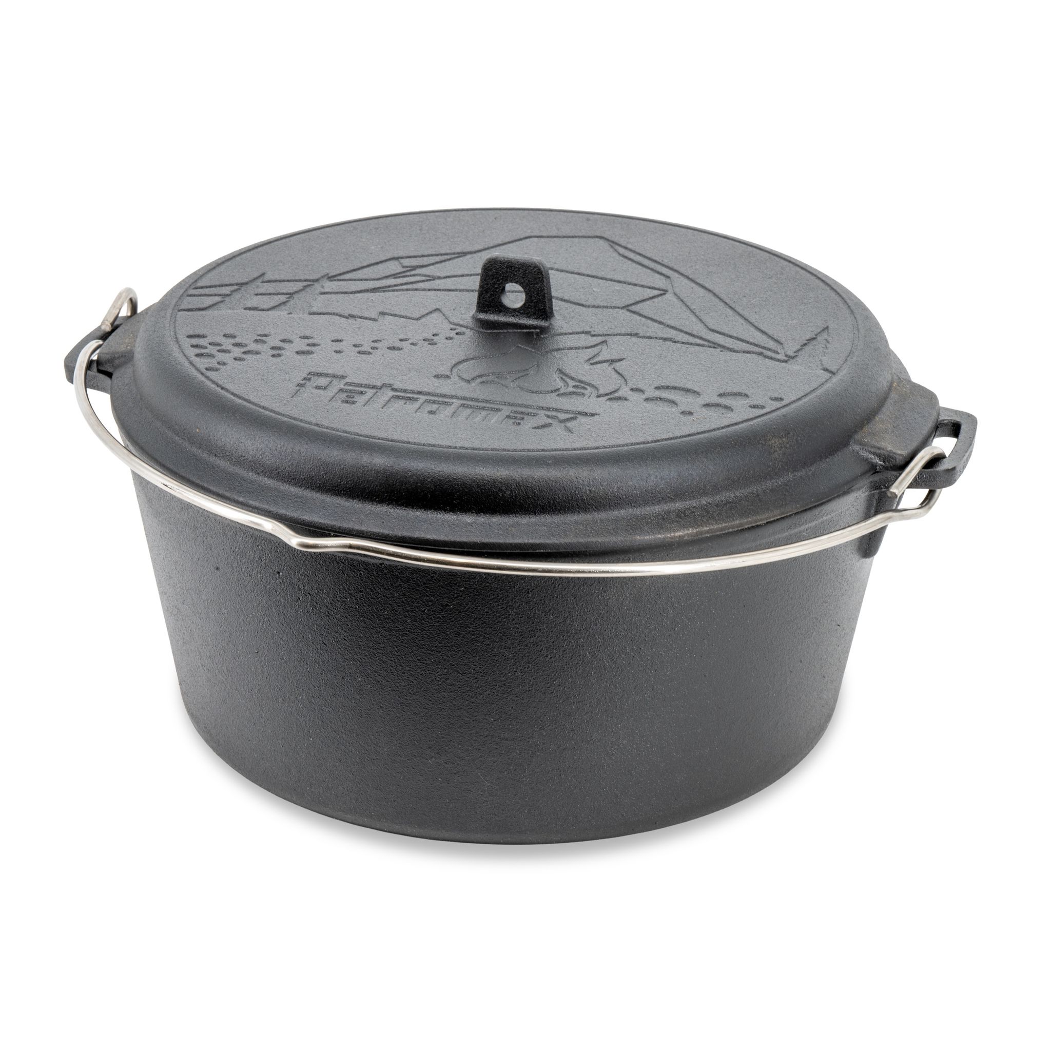 Petromax Feuertopf Ft9 Essential Ohne Füße 7,5 Liter Gusseisen Dutch Oven Ft9-T-Essential