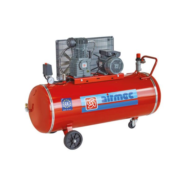 Airmec Cr 203 3 Hp 385 Lt/min 200 Litri Compressore Aria Trifase ALTRO
