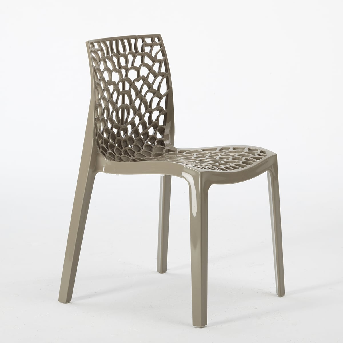 Centrale Brico – Chaise De Bar Empilable En Polypropylène Highmopp