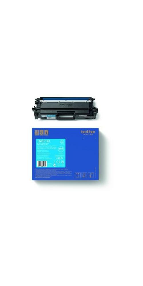 Brother Toner TN-821XLC Cyan Extra High Yield Original Single Pack - Bild 14
