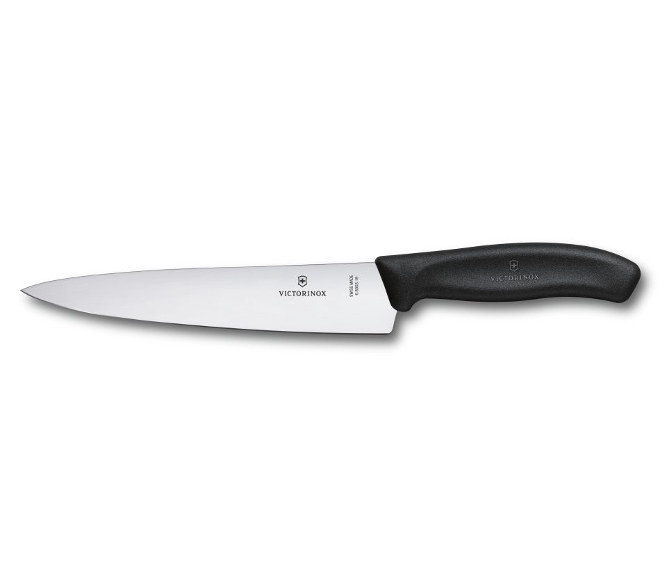Victorinox Schwarz Tranchiermesser Swiss Classic 19Cm Griff Nylon - Bild 5