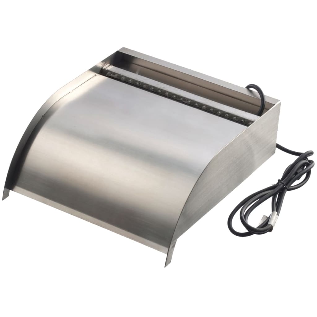 Ubbink Silber Wasserfall "Nevada 30 Cm - Mit Led-Beleuchtung" Edelstahl Mit Led-Leiste von Baur - Bild 4