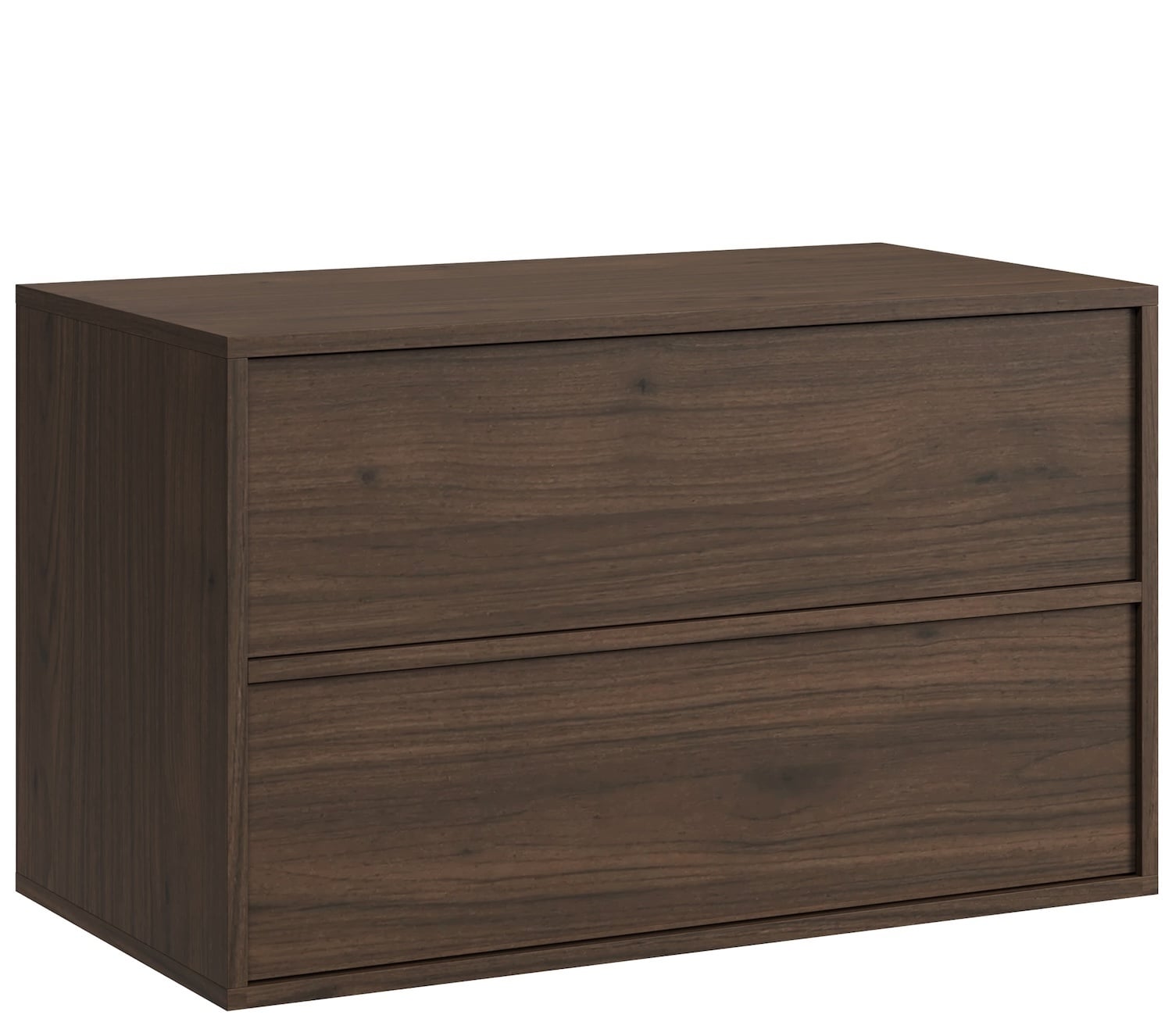 Badplaats Waschbeckenunterschrank Mali 80 X 46 Cm Walnuss Braun