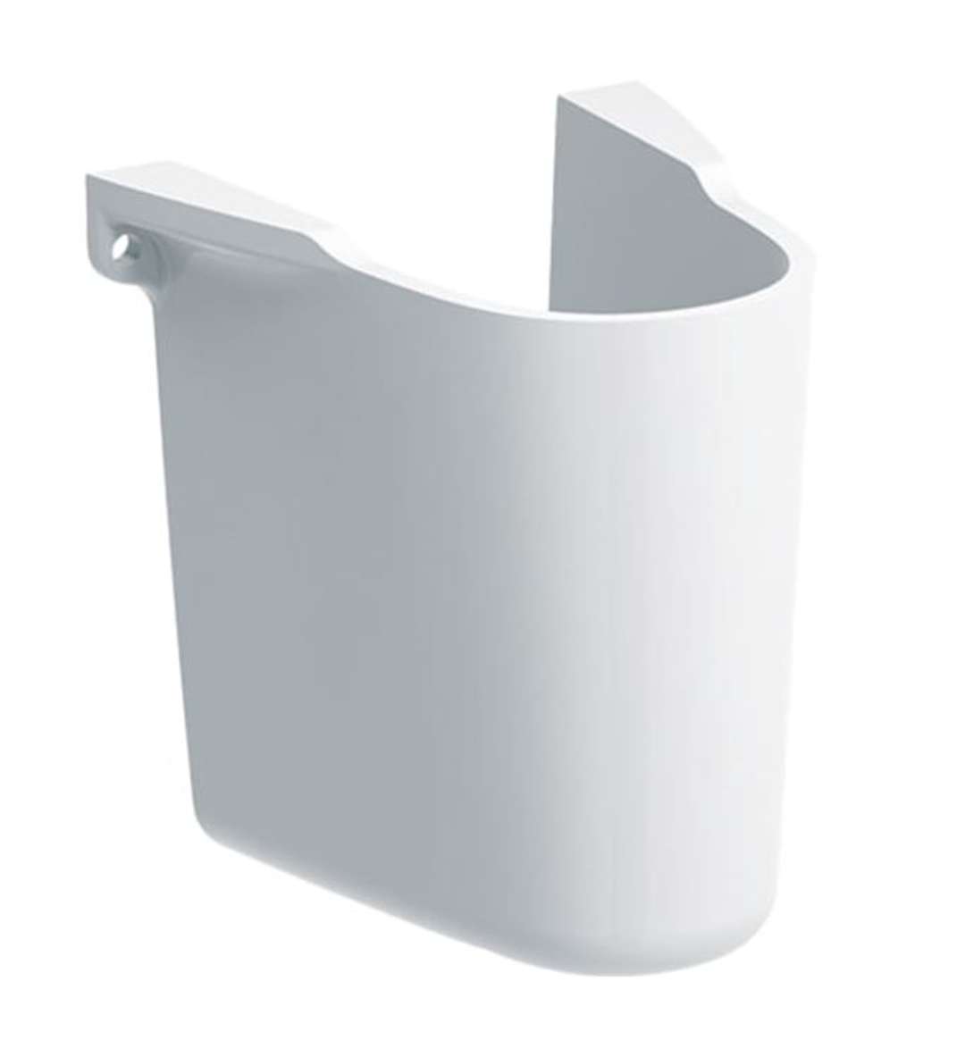 Geberit Weiß Selnova - Halbsäule Zum Handwaschbecken, 500.329.01.7