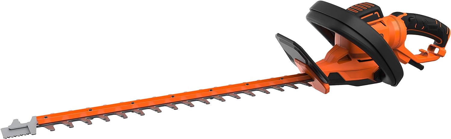 BLACK+DECKER BEHTS551 Elektro Heckenschere 650W 60cm bis 25 mm mit Schutzhülle - Bild 3