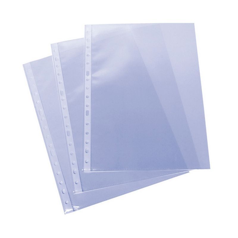 Grafoplas Transparent Mappe, Hüllen Durchsichtig Din A4 100 Stück (A4, 100X) - Image 3