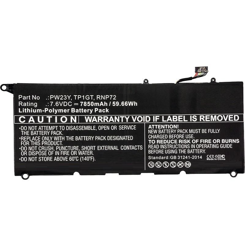 Microbattery Schwarz Coreparts Dell Laptop-Akku, Mbxde-Ba0116