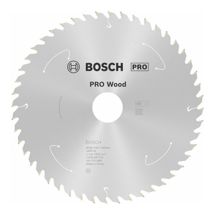 Lame de scie circulaire pour bois, Ø190 mm, 48 dents — photo de l’offre ManoMano