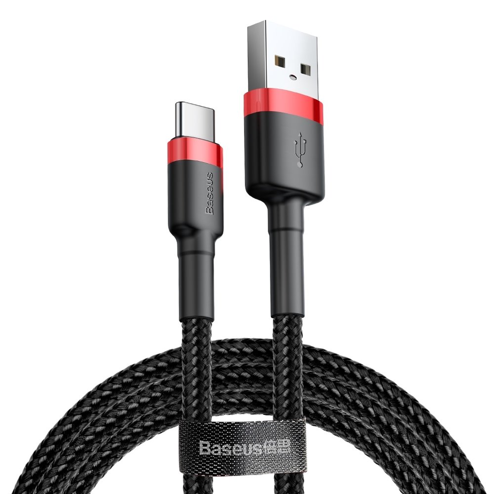 Schwarz Baseus Cafule 2A Usb-Zu-Usb-C-Kabel 3 M (Rot-) - Bild 10