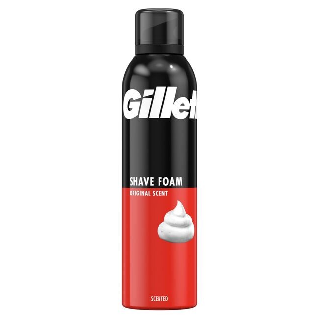 Gillette Shave Foam Orginal Scent Rasierschaum , 2x300ml EAN7702018621279 - Image 3