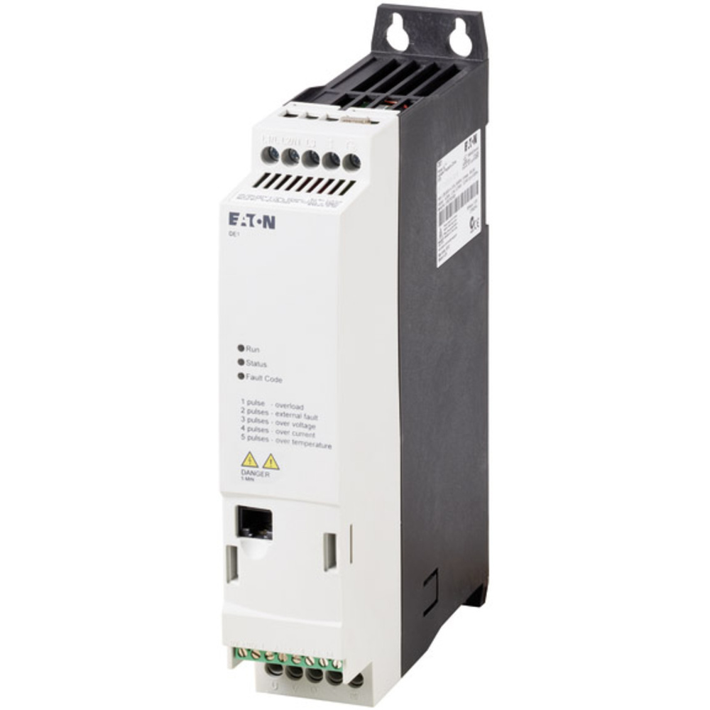 Eaton 1-Phasen Anlasser mit variabler Drehzahl 0,75 kW 230 V ac / 4,3 A 300Hz für Wechselstrommotoren - Image 5