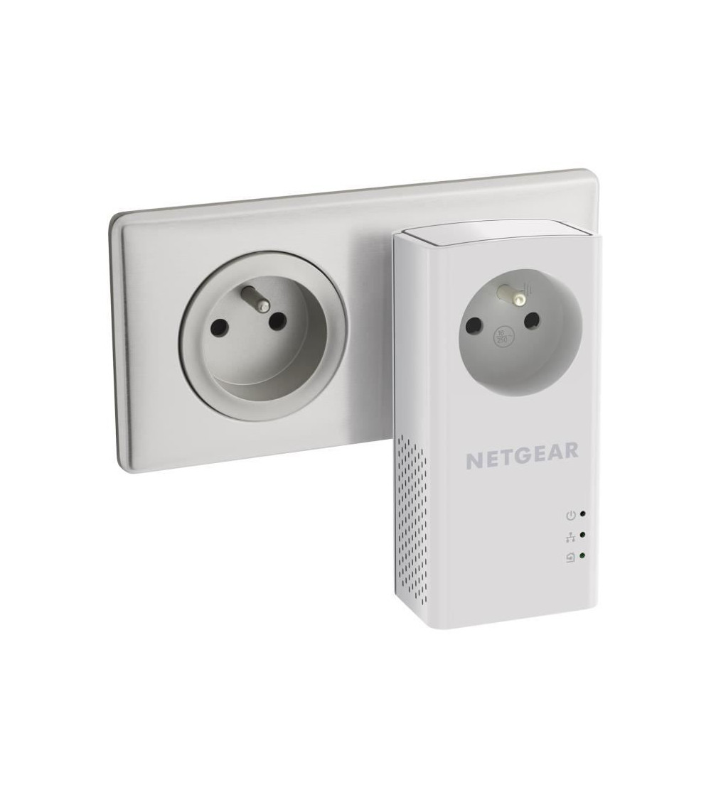 Kit de 2 CPL PLP1000 1000 Mbps avec Prise Filtrée intégrée