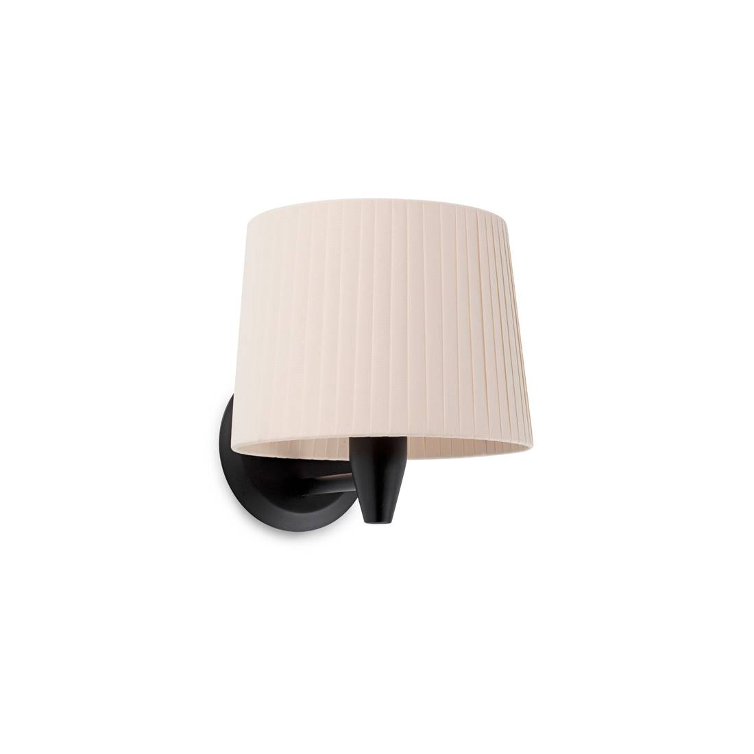 Faro Barcelona Schwarz Faro Samba - Wandleuchte Mit Shade Black, E27
