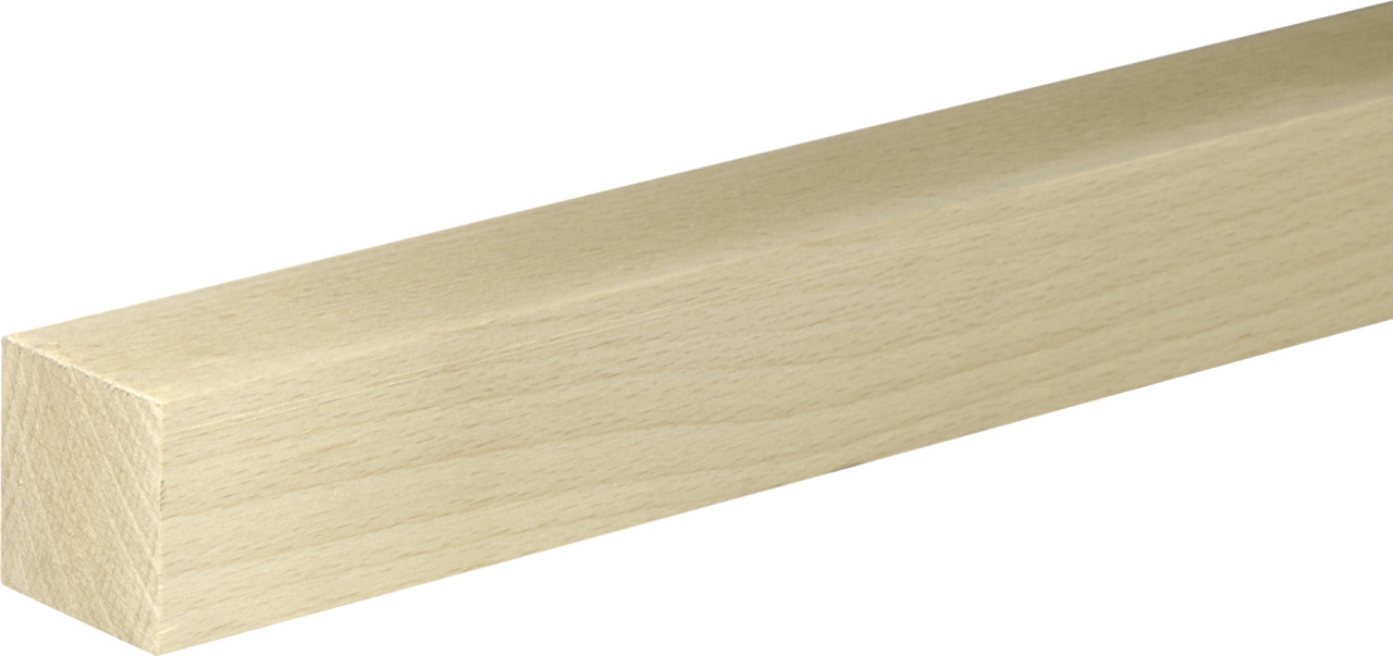 FN Neuhofer Flachleiste 95 cm 40 x 40 mm Buche - Image 2