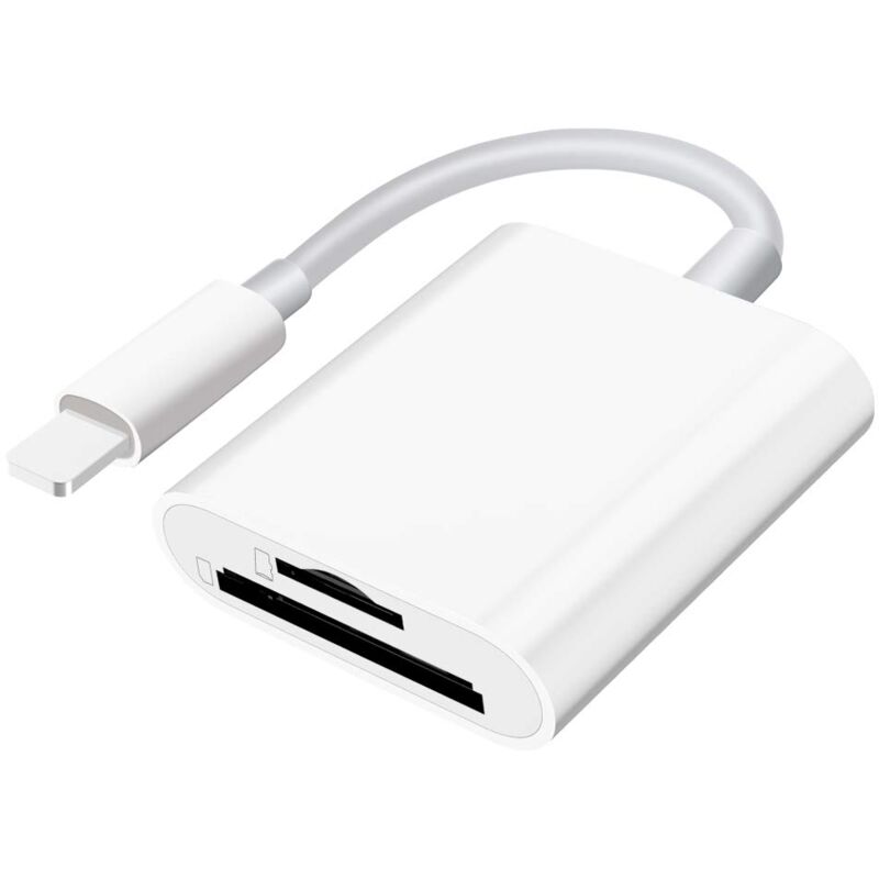 Lettore Di Schede Sd/micro Sd Per Telefono/pad/fotocamera - Doppio Slot Per Schede Sd E Tf - Lettore Di Schede Di Memoria Portatile
