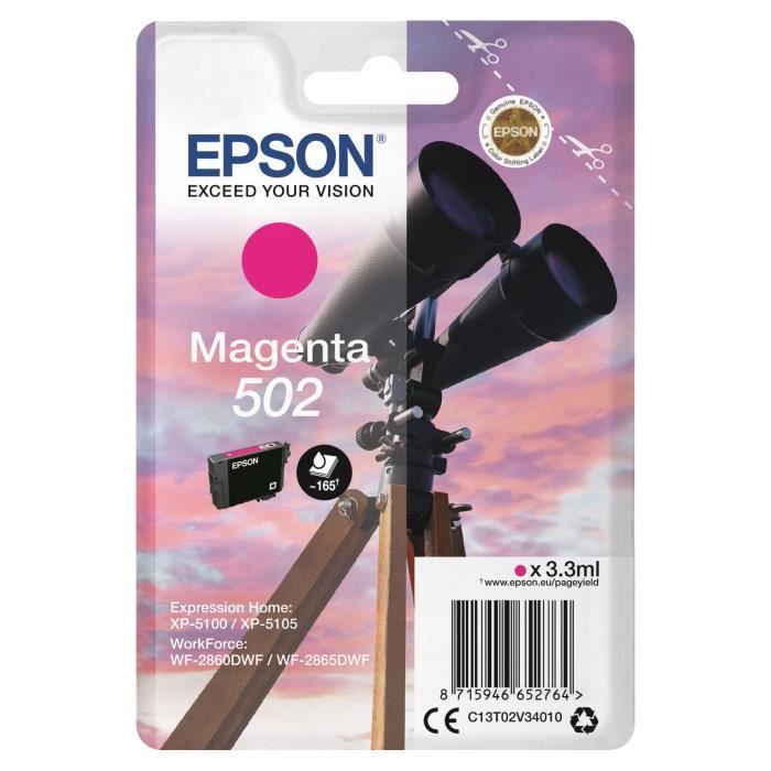 Epson 502 - magenta - original - blkpatron - Bild 3